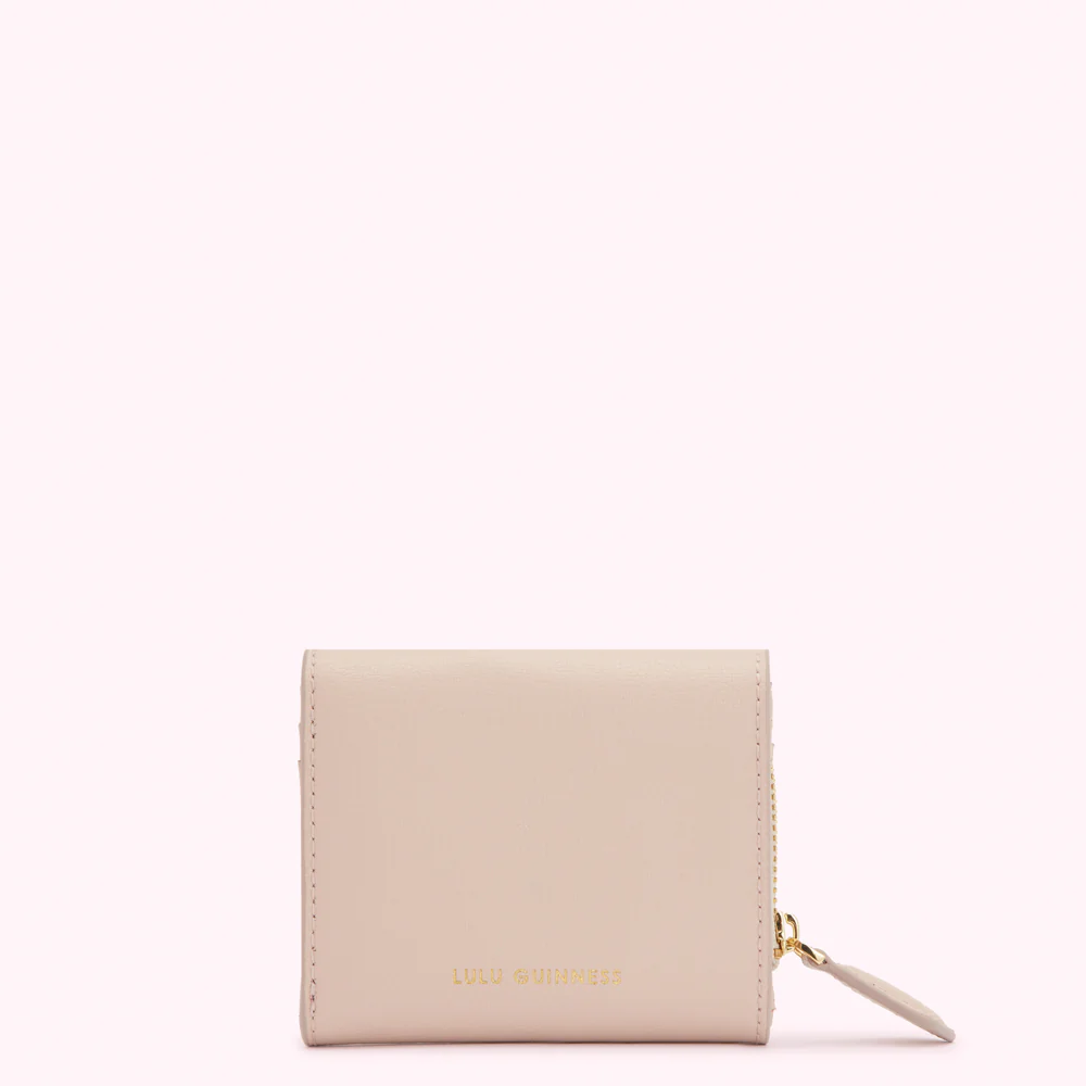 PEBBLE PINK LEATHER JODIE WALLET - Image 2