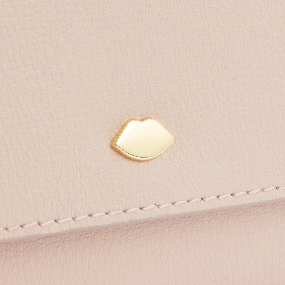 PEBBLE PINK LEATHER JODIE WALLET - Image 3