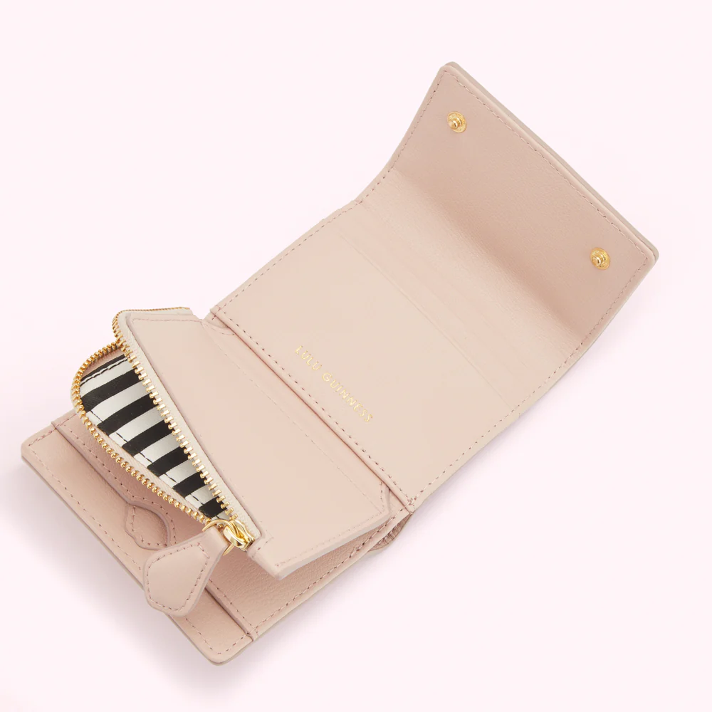 PEBBLE PINK LEATHER JODIE WALLET - Image 4