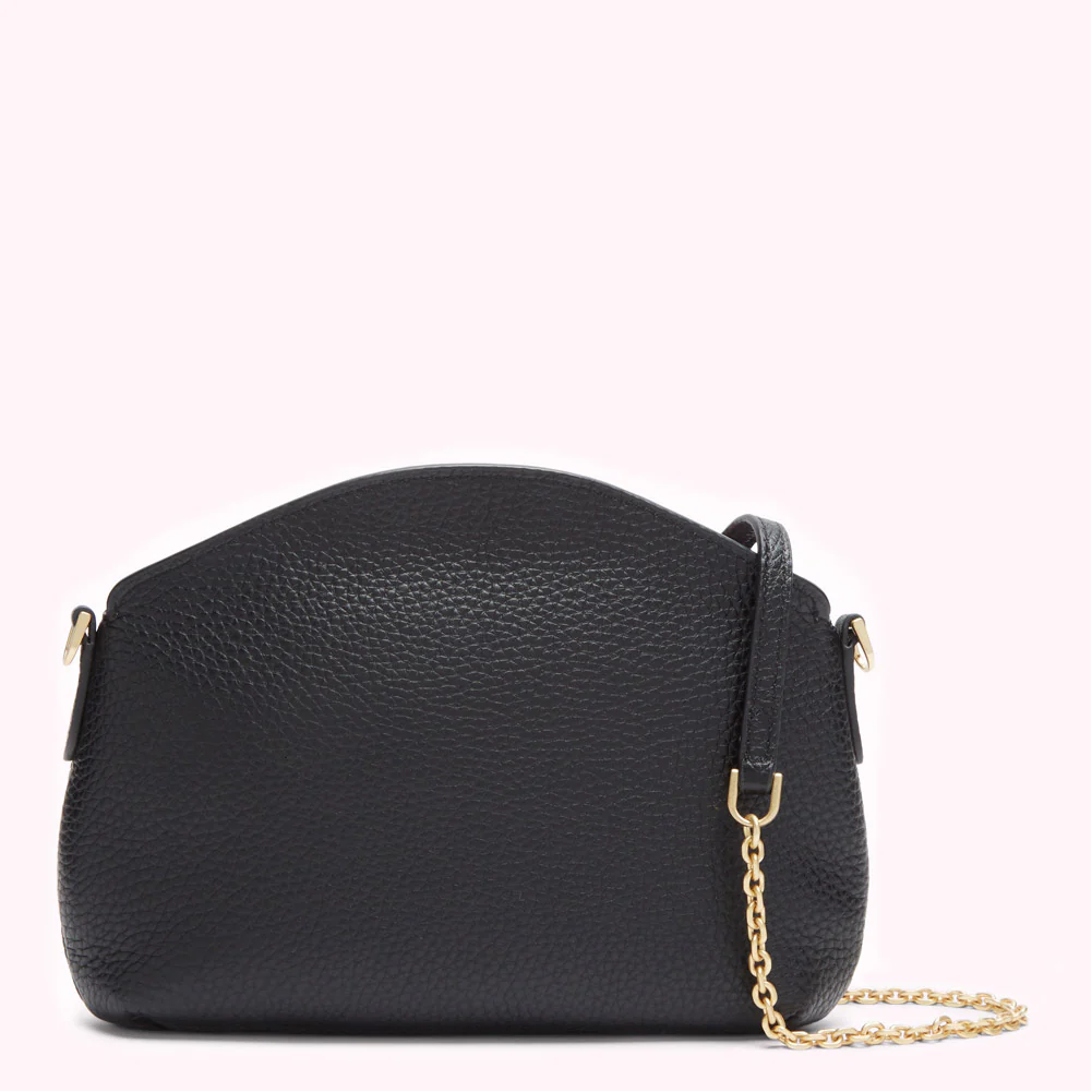 BLACK MEDIUM CLEO CROSSBODY BAG - Image 3