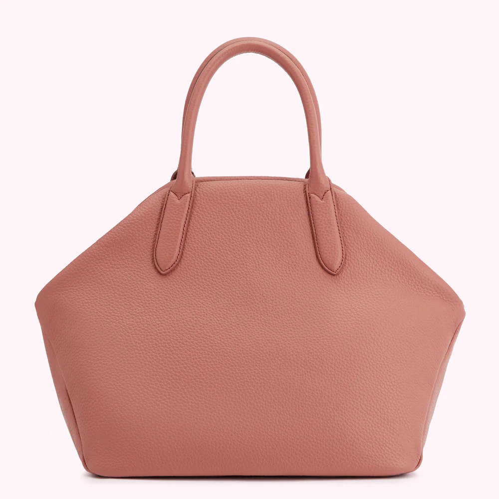 AGATE LEATHER LARGE VALENTINA HANDBAG - Image 2