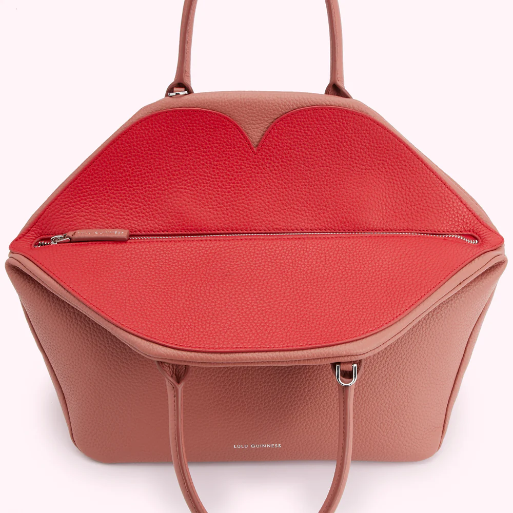 AGATE LEATHER LARGE VALENTINA HANDBAG - Image 4