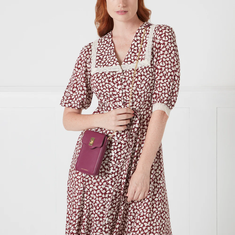 PEONY LEATHER RITA CROSSBODY MINI BAG - Image 7