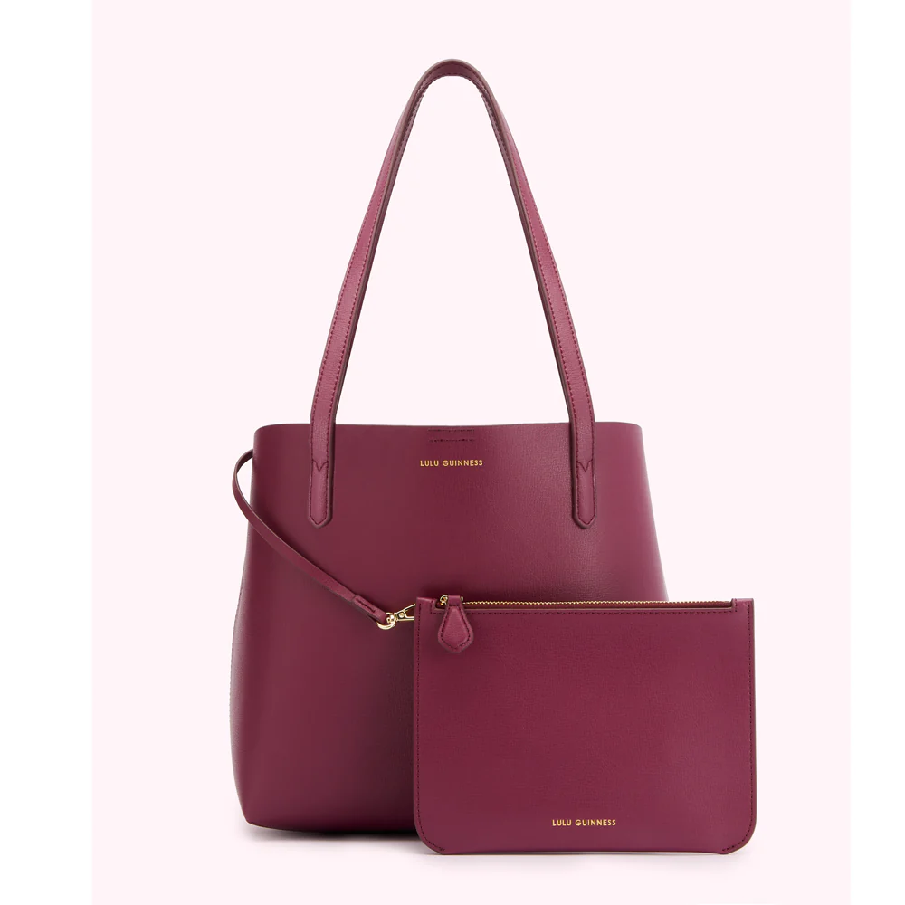 PEONY LEATHER SMALL IVY TOTE BAG - Image 3