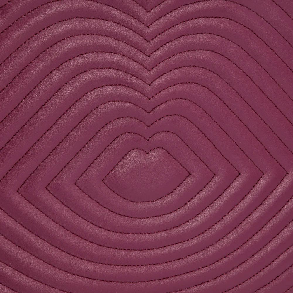 PEONY LIP RIPPLE QUILTED LEATHER BETHANY HANDBAG - Image 5