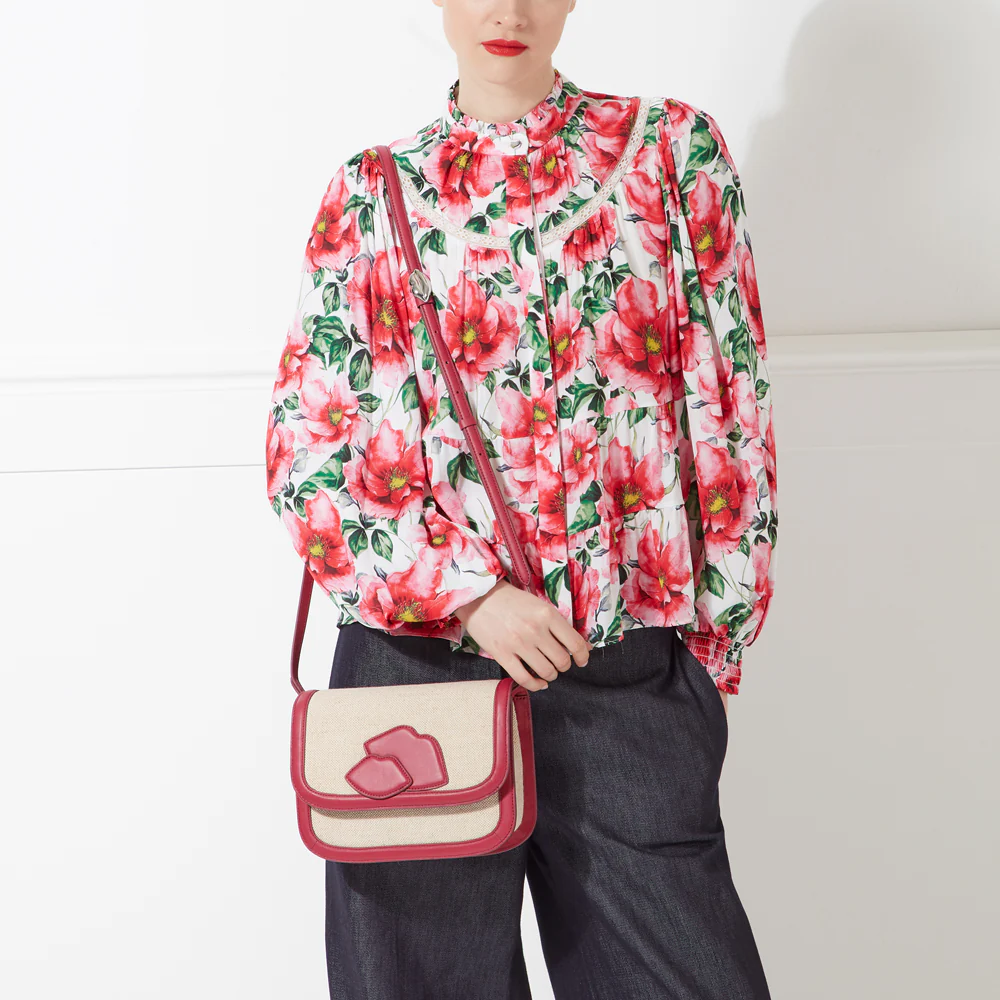RASPBERRY PALOMA CROSSBODY BAG - Image 5
