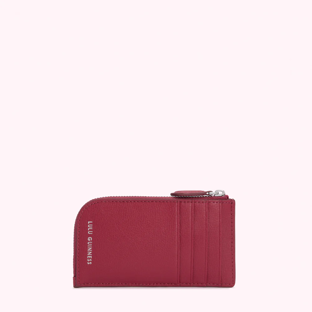 RASPBERRY LIP PIN LEAH WALLET - Image 2