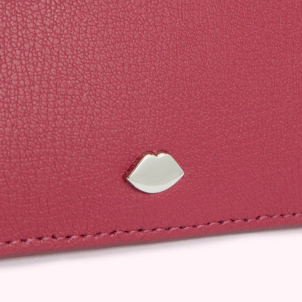 RASPBERRY LIP PIN LEAH WALLET - Image 3
