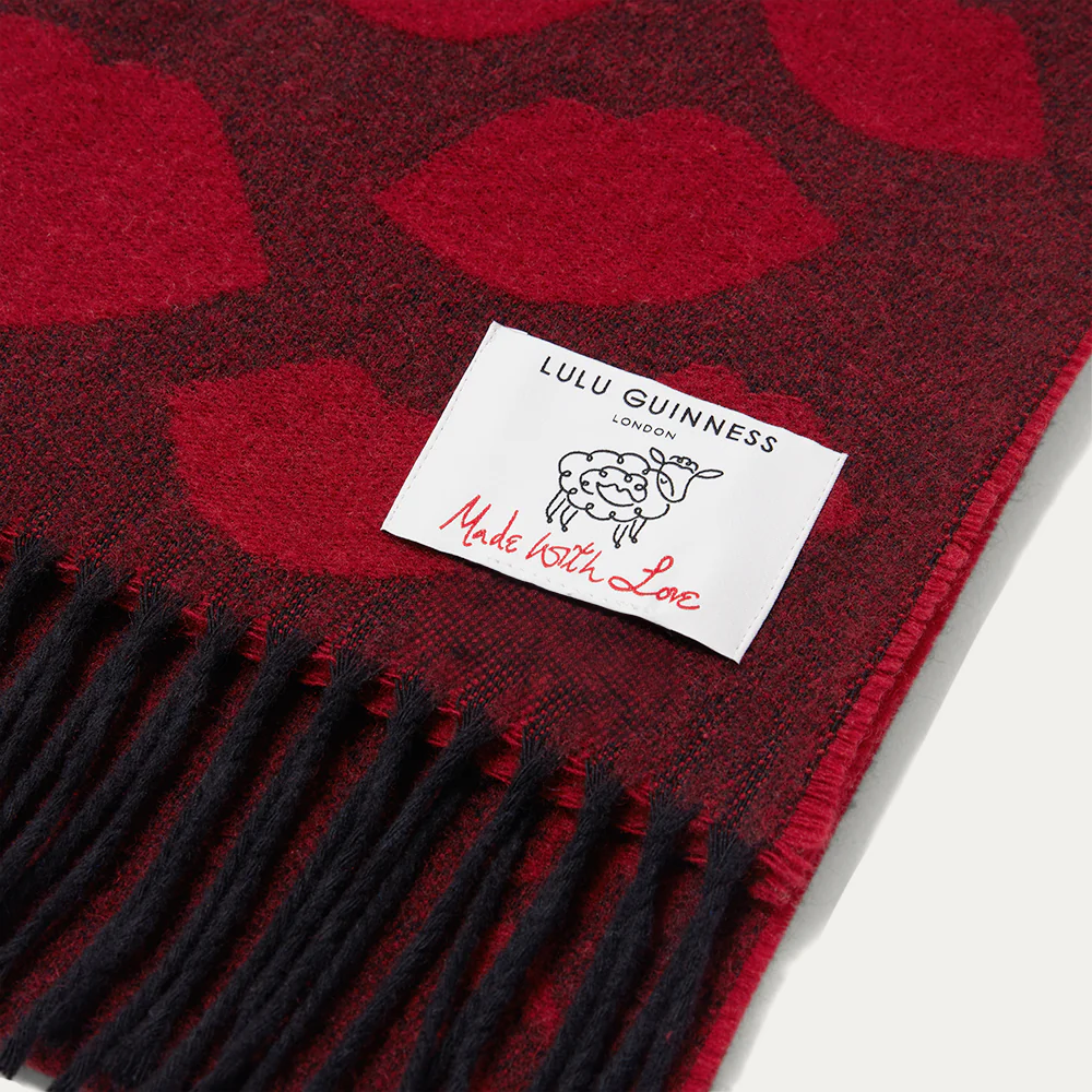 MULTI CONFETTI LIP SCARF & KAI GLOVE SET - Image 4
