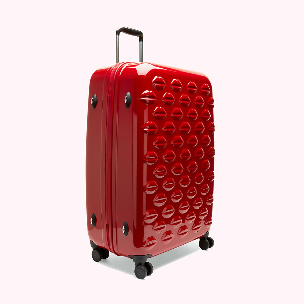 RED LARGE LIPS SPINNER CASE - Image 2
