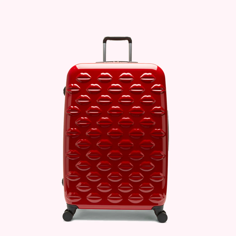 RED LARGE LIPS SPINNER CASE - Image 4