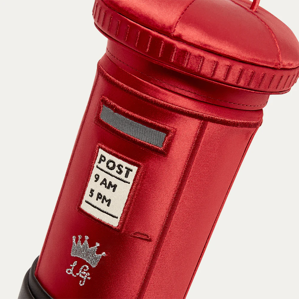 RED LULU MAIL POSTBOX COLLECTIBLE CLUTCH - Image 6