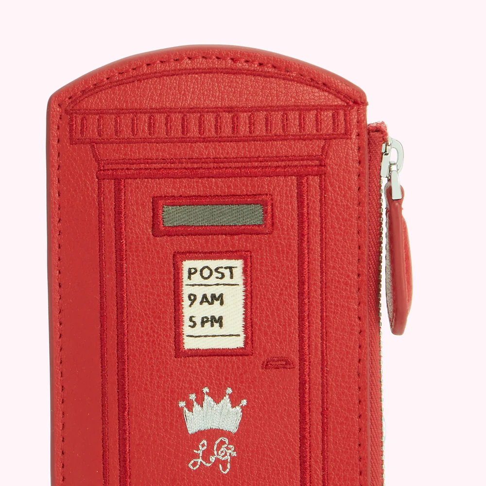 RED LULU MAIL POSTBOX PURSE - Image 3