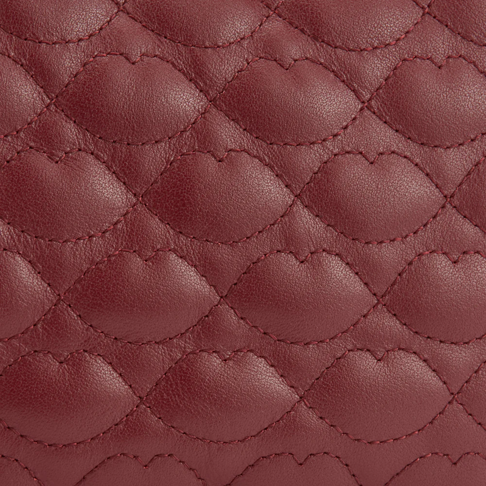 ROSEWOOD SMALL QUILTED LIP LEATHER CALLIE CROSSBODY BAG - Image 6
