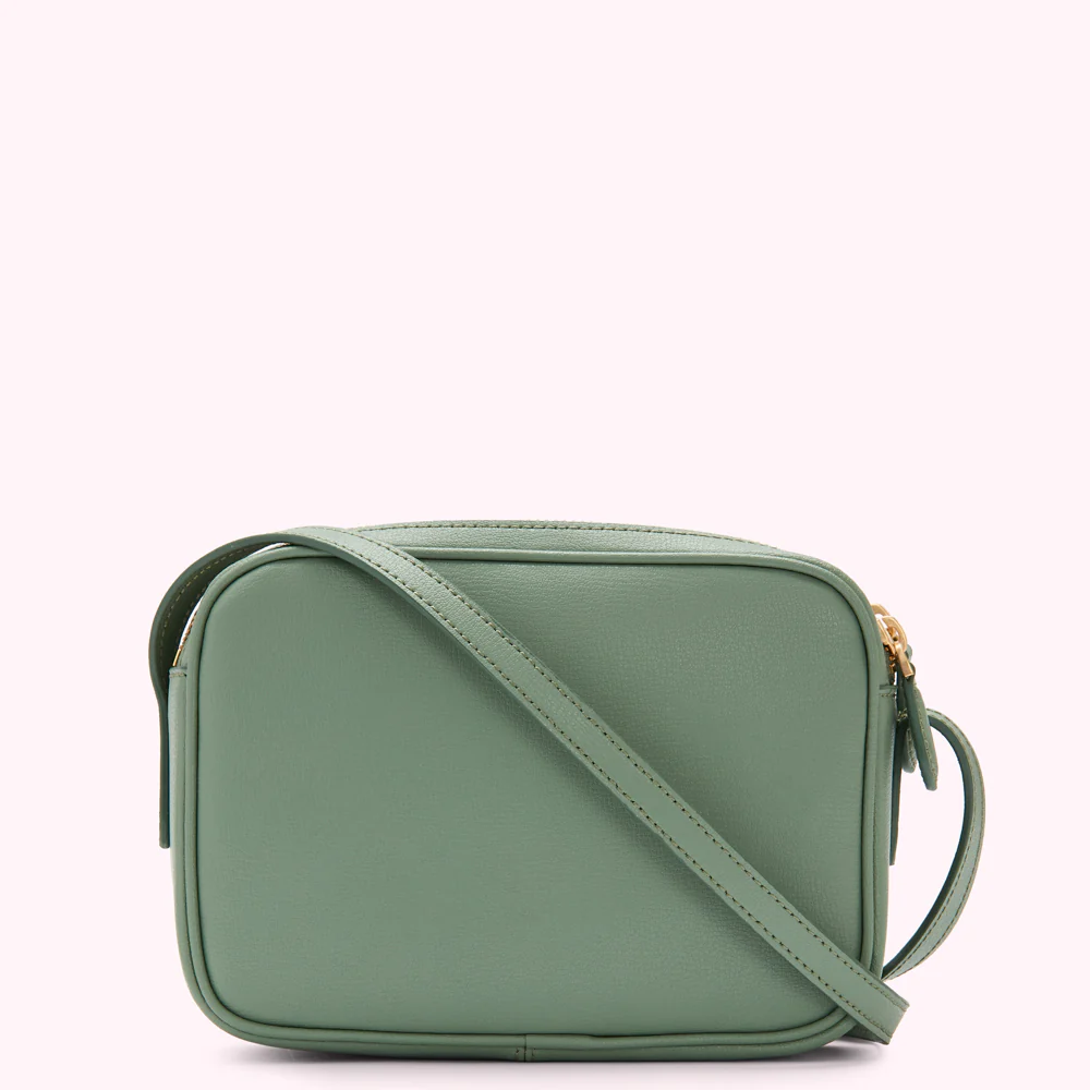 SAGE LEATHER COLE CROSSBODY BAG - Image 3