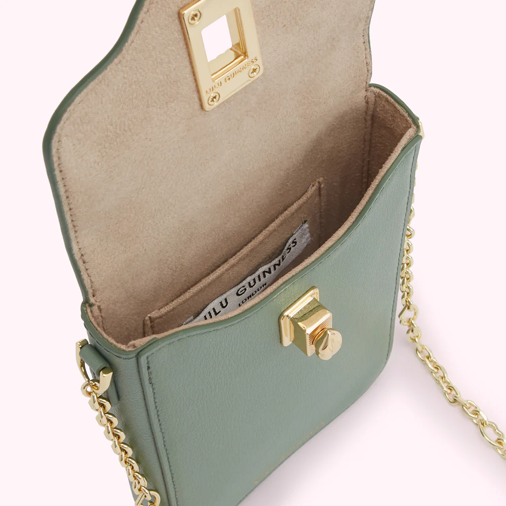 SAGE LEATHER RITA CROSSBODY MINI BAG - Image 3