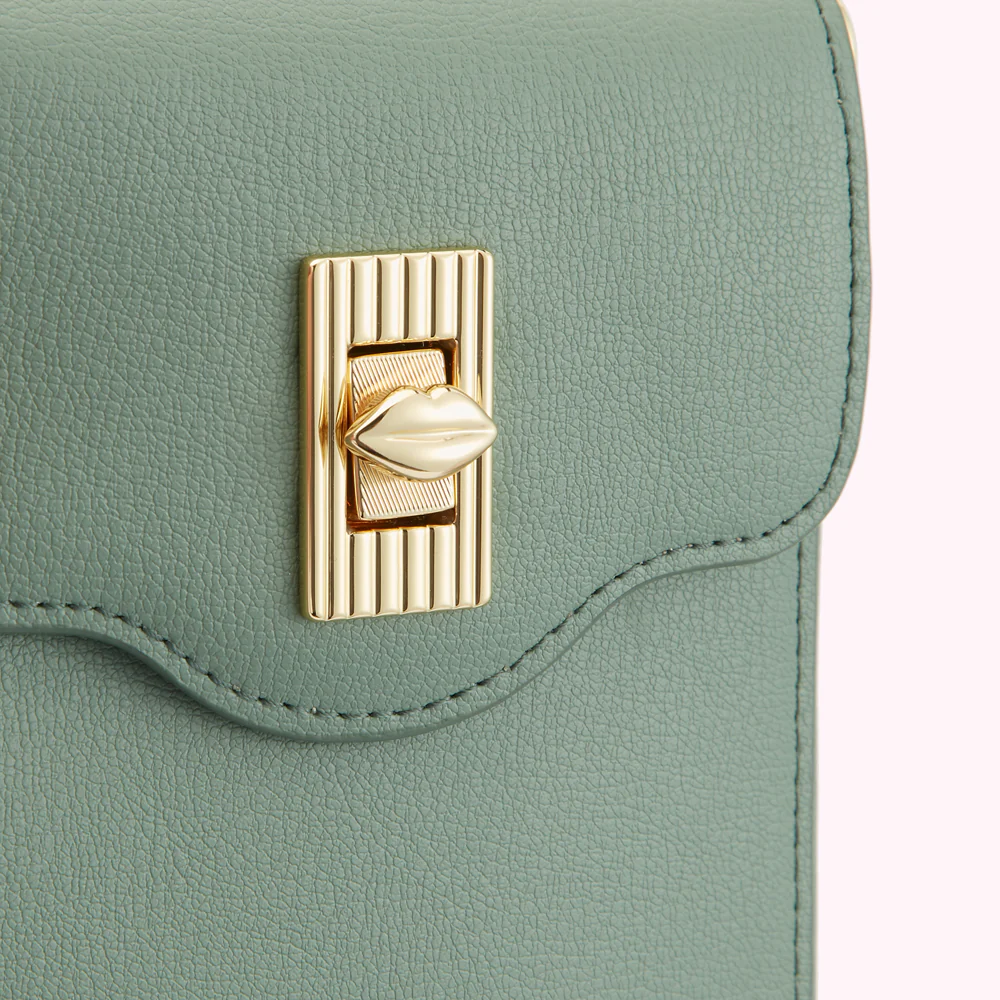 SAGE LEATHER RITA CROSSBODY MINI BAG - Image 4
