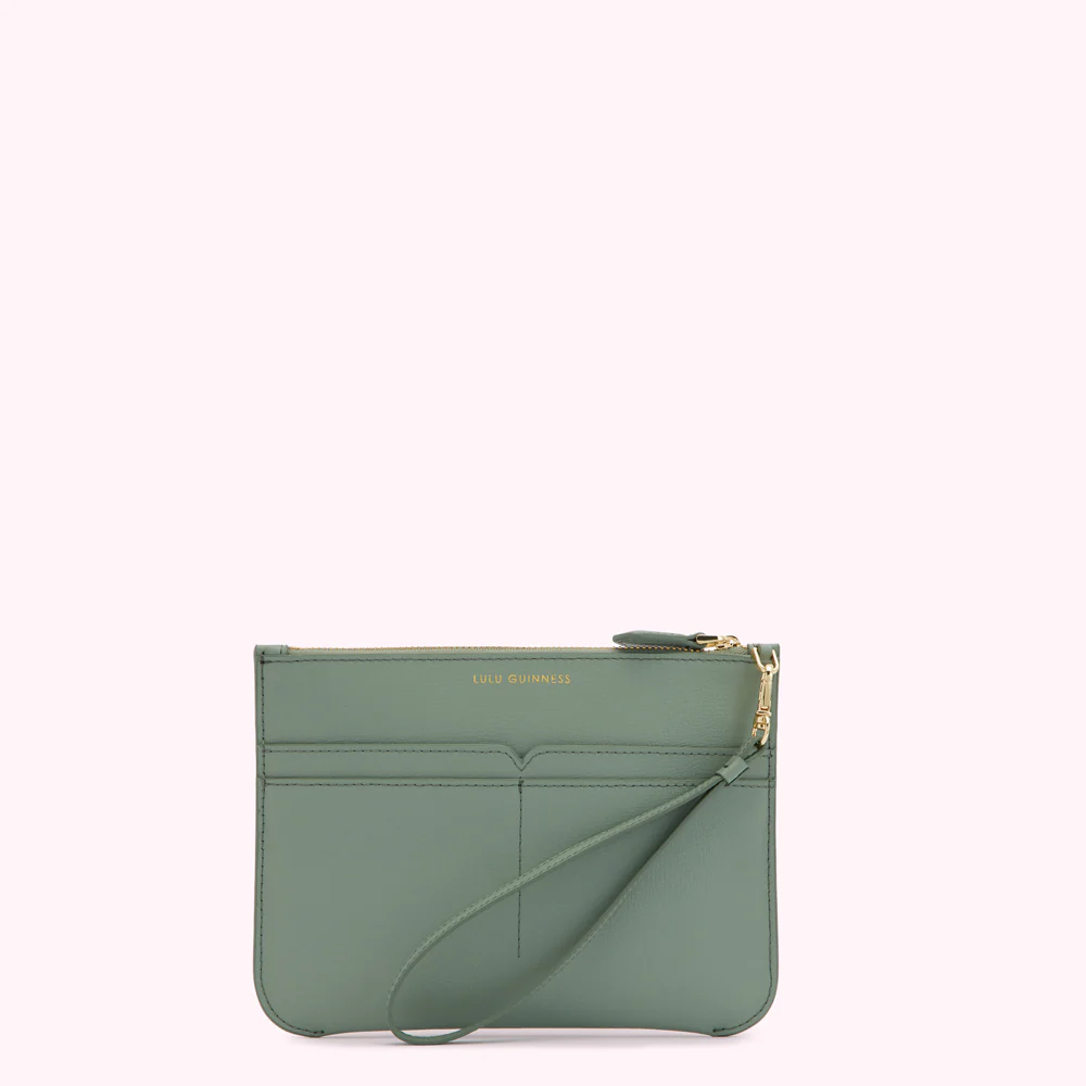 SAGE LEATHER AVA POCHETTE - Image 2