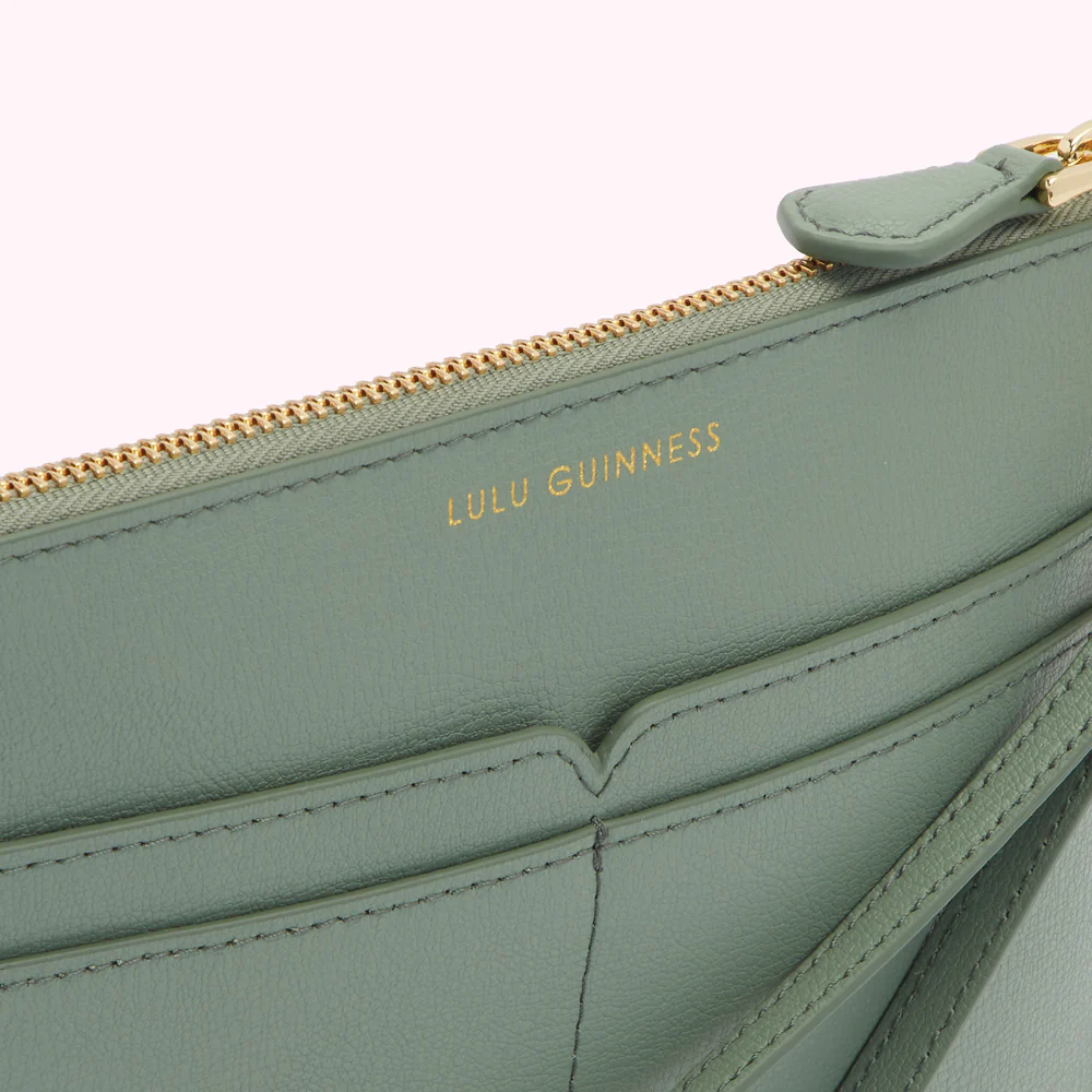 SAGE LEATHER AVA POCHETTE - Image 4