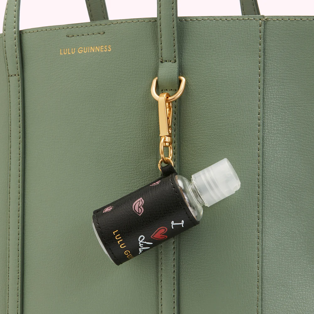 SAGE LEATHER I LOVE LULU GARBO TOTE BAG - Image 6