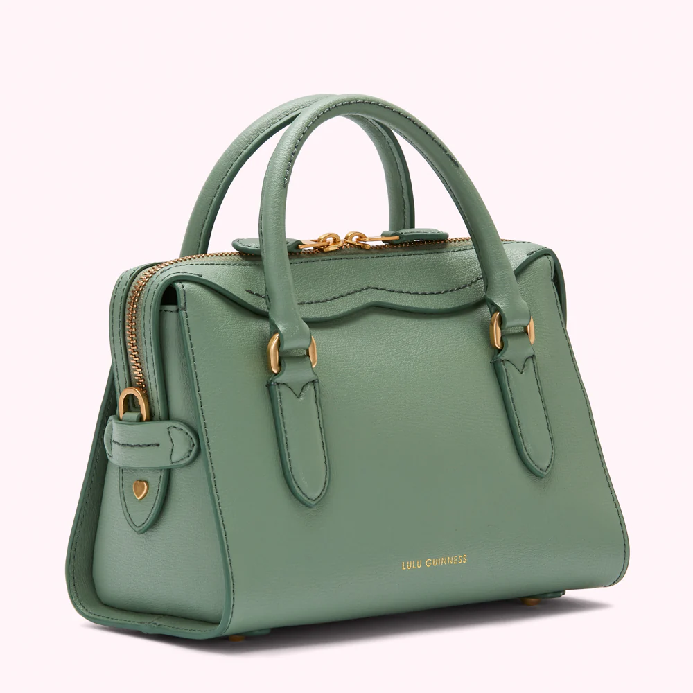 SAGE LEATHER SMALL DYLAN HANDBAG - Image 3