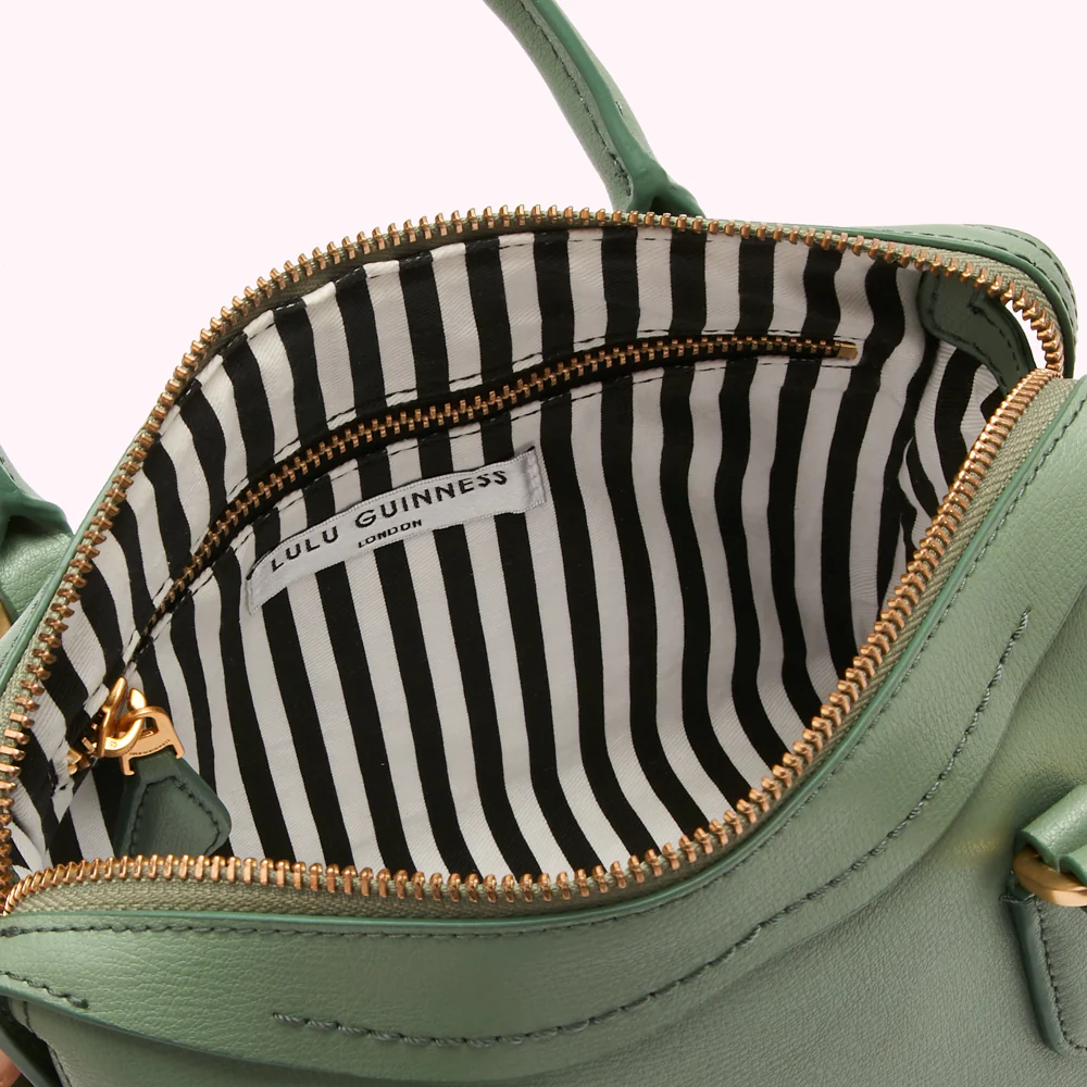 SAGE LEATHER SMALL DYLAN HANDBAG - Image 5