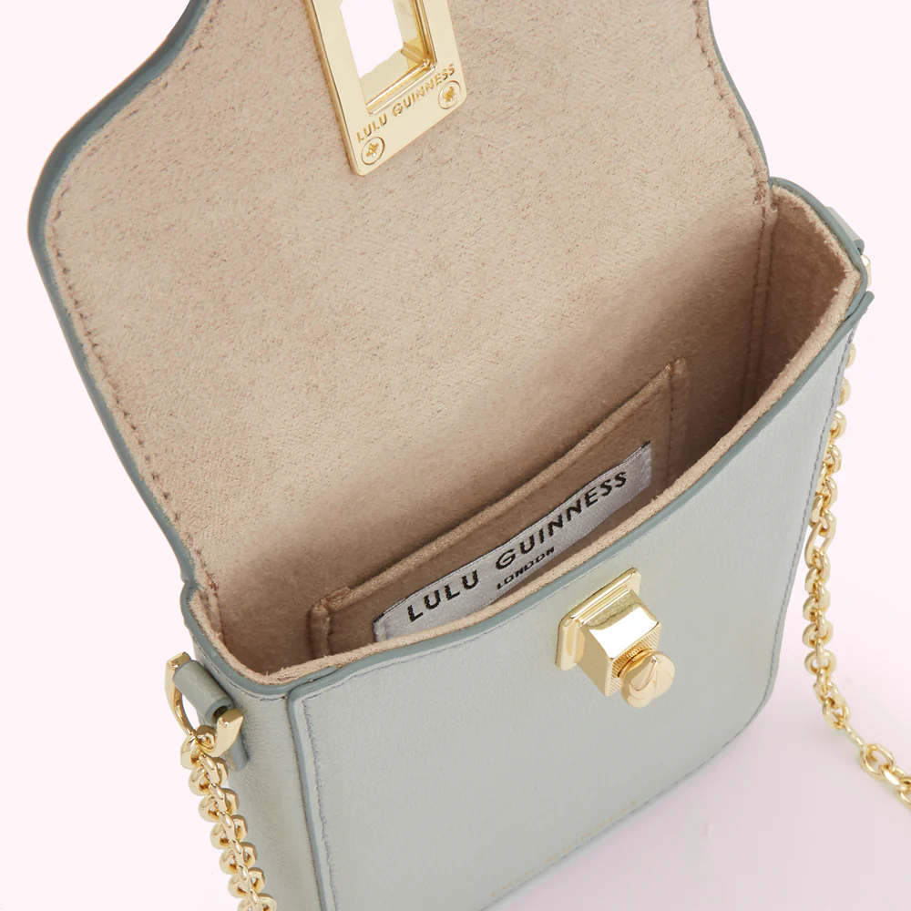 SHAGREEN LEATHER RITA CROSSBODY MINI BAG - Image 4