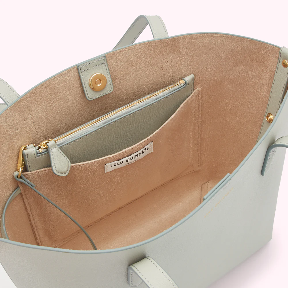 SHAGREEN LEATHER SMALL IVY TOTE BAG - Image 4
