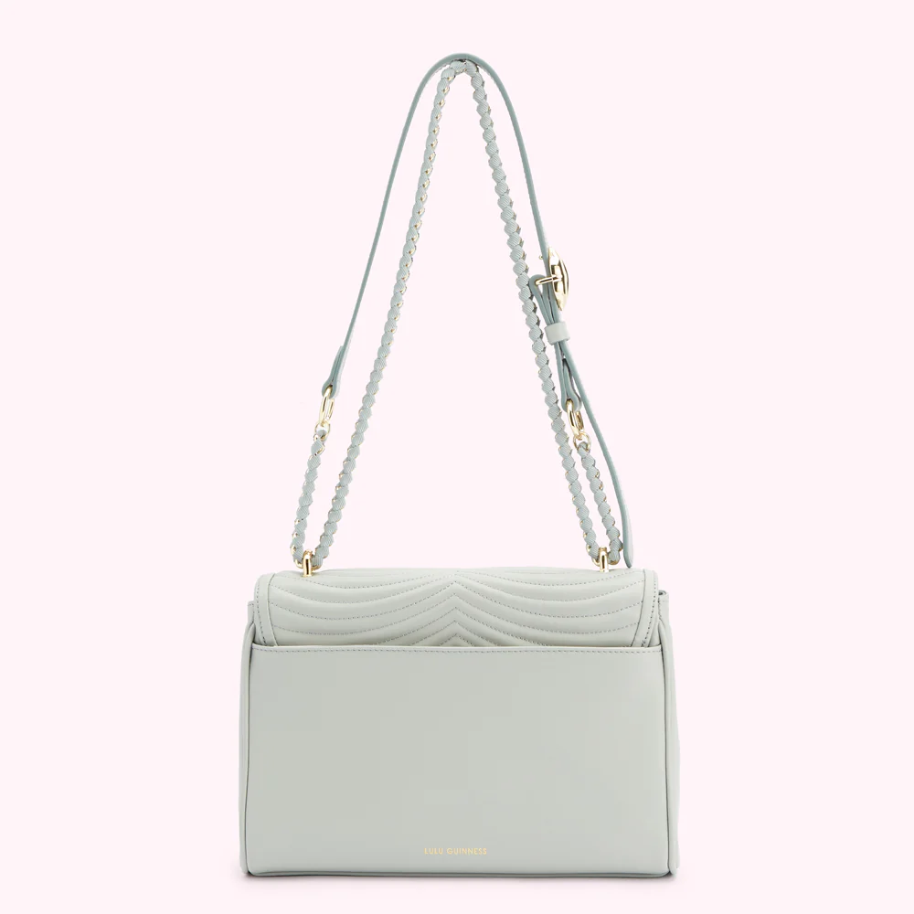 SHAGREEN LIP RIPPLE QUILTED LEATHER BROOKE CROSSBODY BAG - Image 2