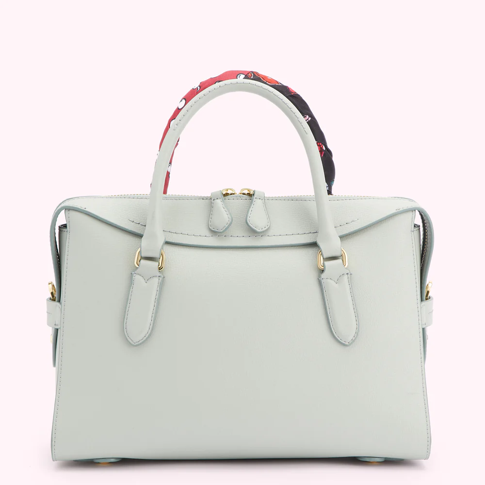 SHAGREEN MEDIUM DYLAN HANDBAG WITH SCARF - Image 2