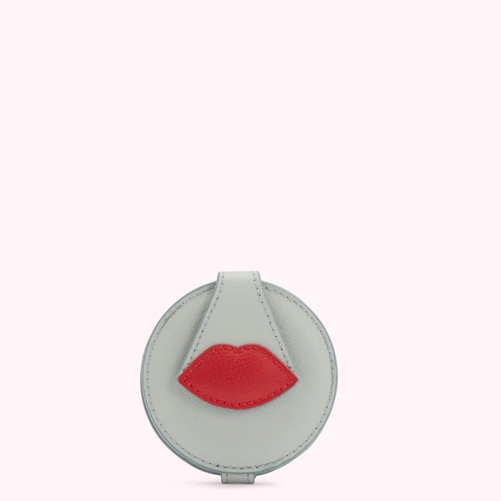 SHAGREEN PADDED GIA COMPACT MIRROR