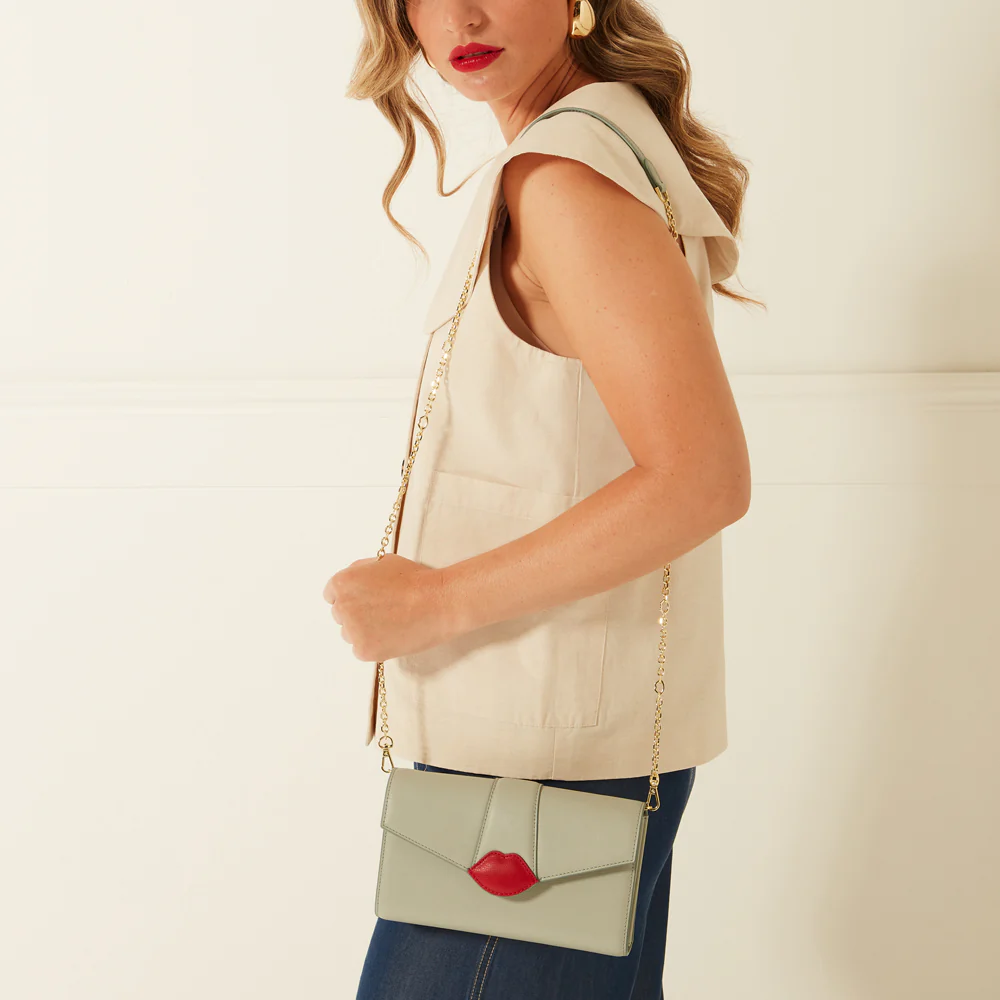 SHAGREEN QUILTED LIP LEATHER ABBY CROSSBODY BAG - Image 7