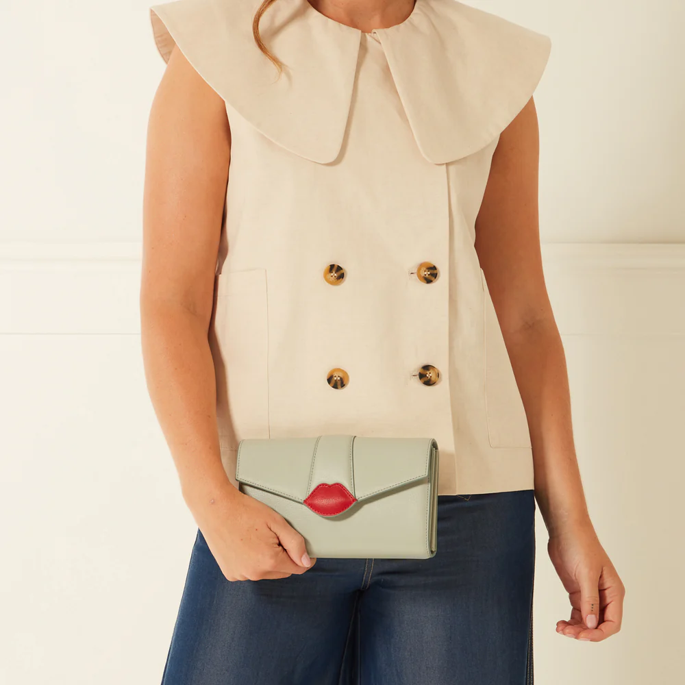 SHAGREEN QUILTED LIP LEATHER ABBY CROSSBODY BAG - Image 8
