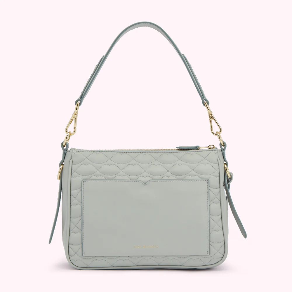 SHAGREEN QUILTED LIP LEATHER CALLIE CROSSBODY BAG - Image 2