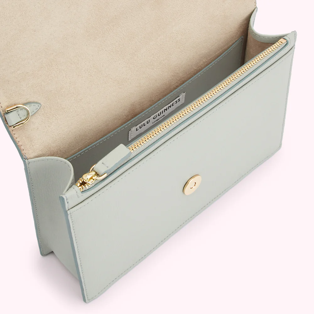 SHAGREEN TEXTURED LEATHER RUDY CLUTCH BAG - Image 3