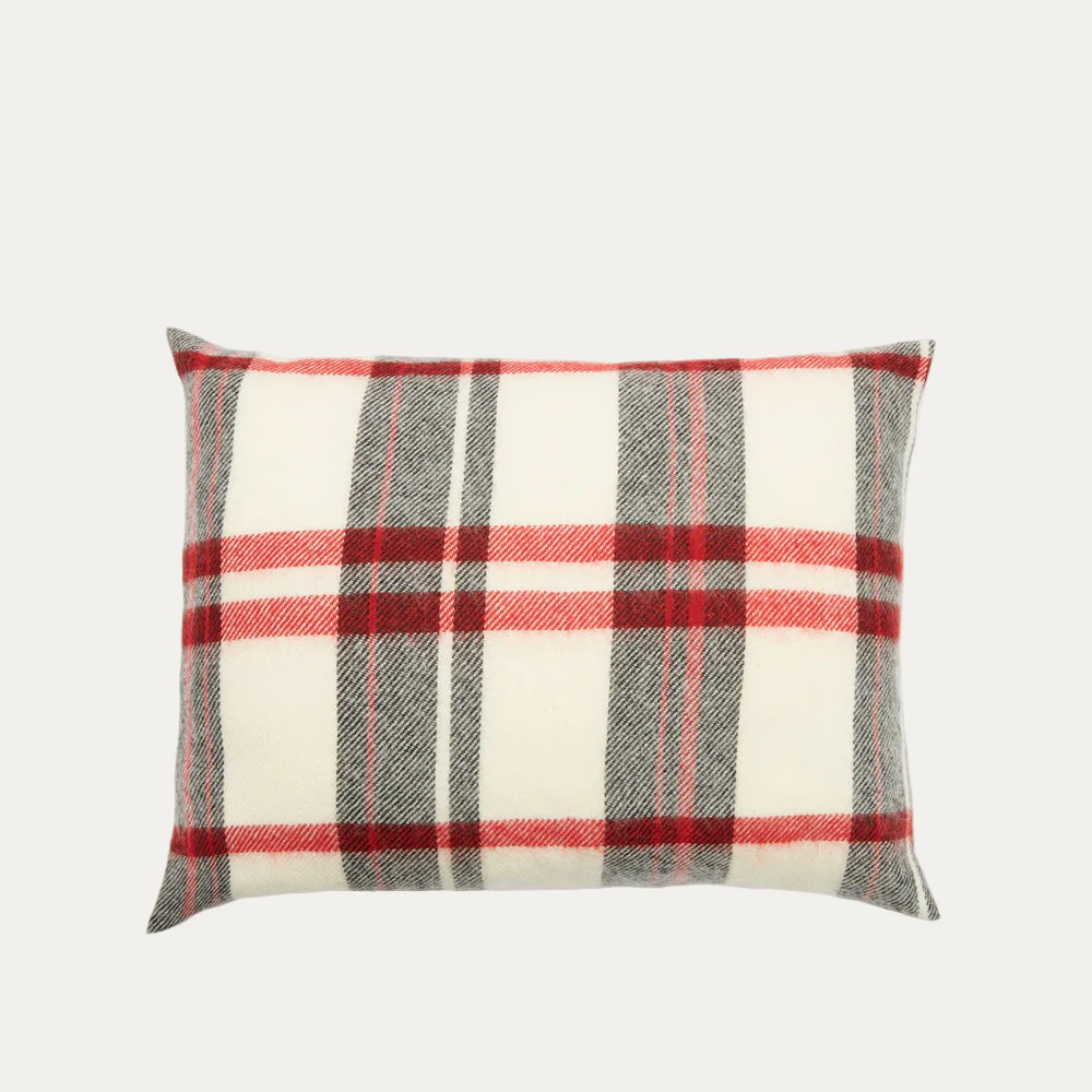 LULU TARTAN WOOL CUSHION COVER - Image 3