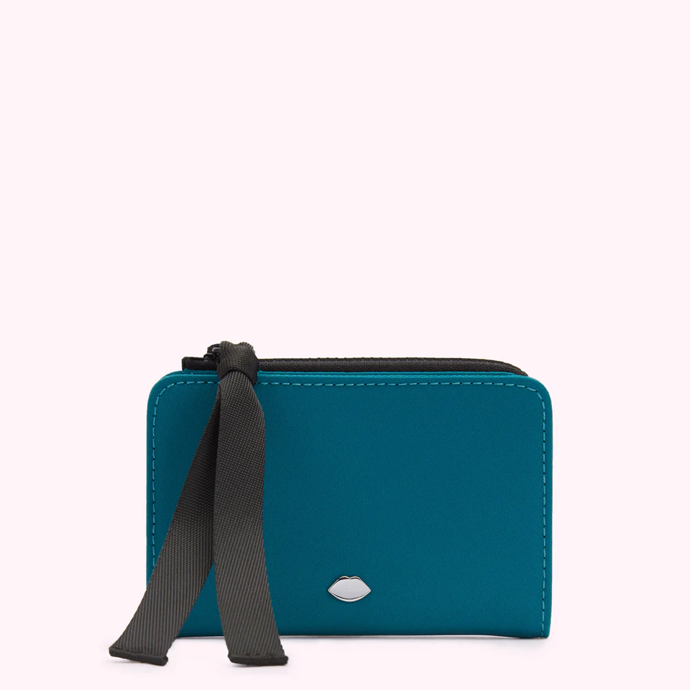 VERDIGRIS GREEN NYLON MILA WALLET