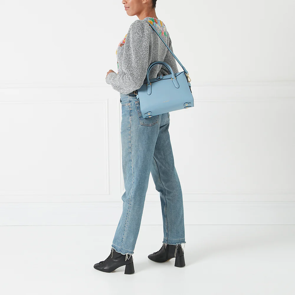 WEDGEWOOD LEATHER MEDIUM DYLAN HANDBAG - Image 6