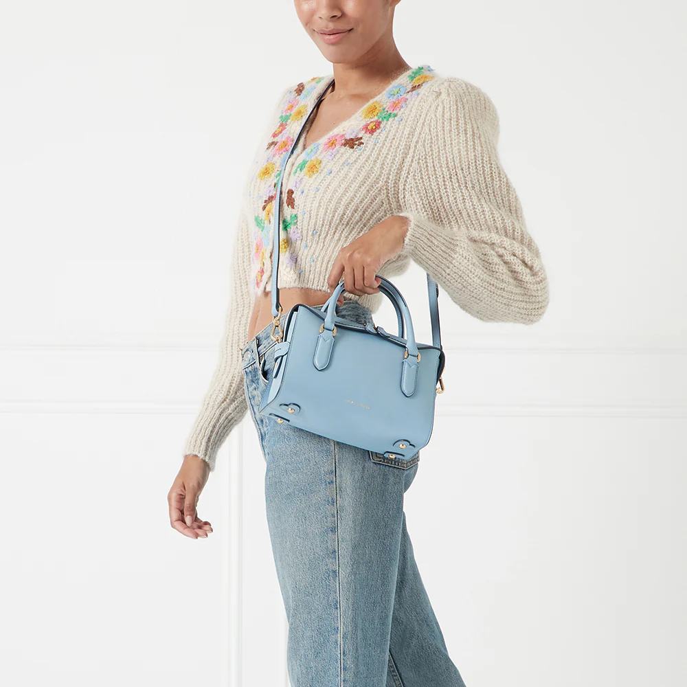 WEDGEWOOD LEATHER SMALL DYLAN HANDBAG - Image 9