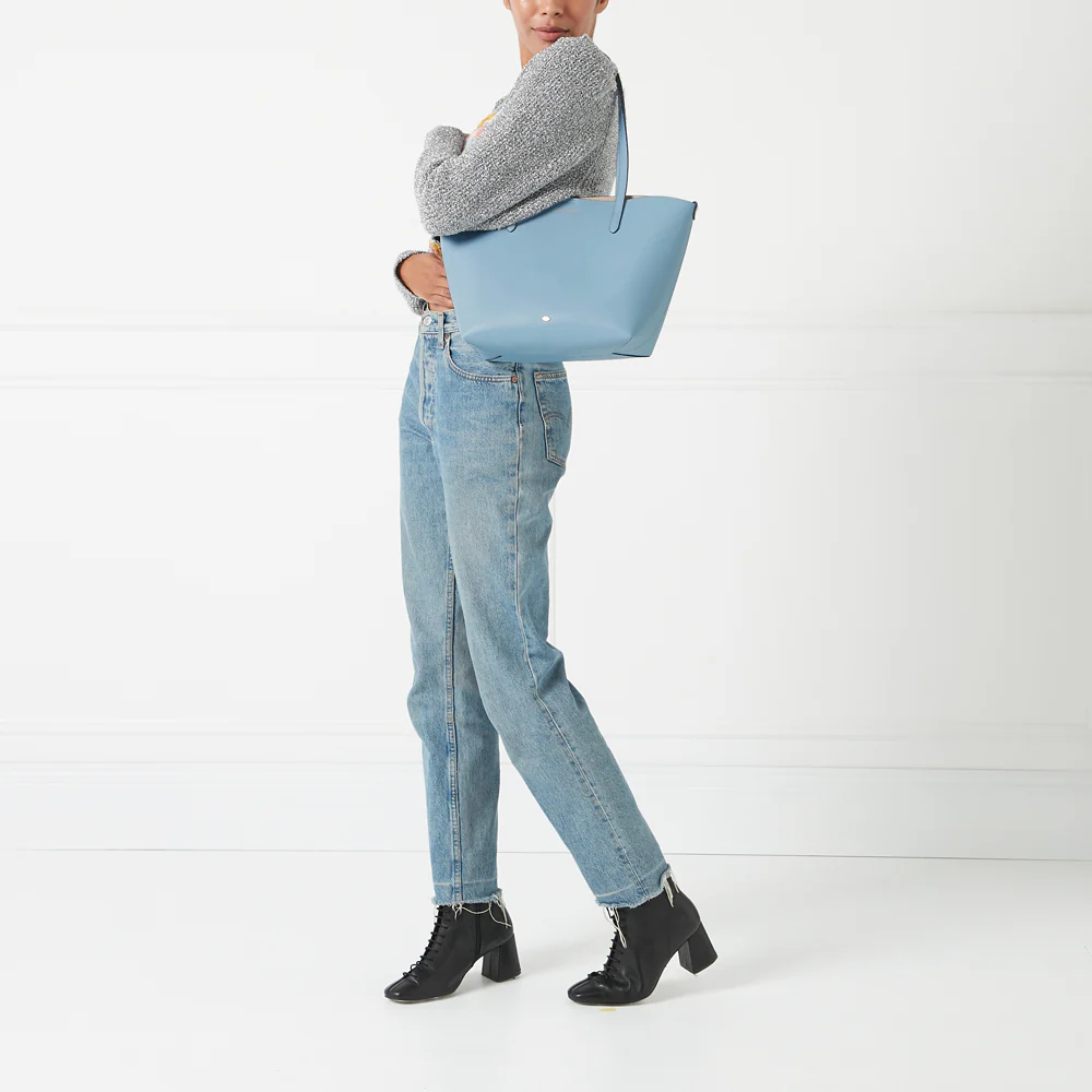 WEDGEWOOD LEATHER SMALL IVY TOTE BAG - Image 6