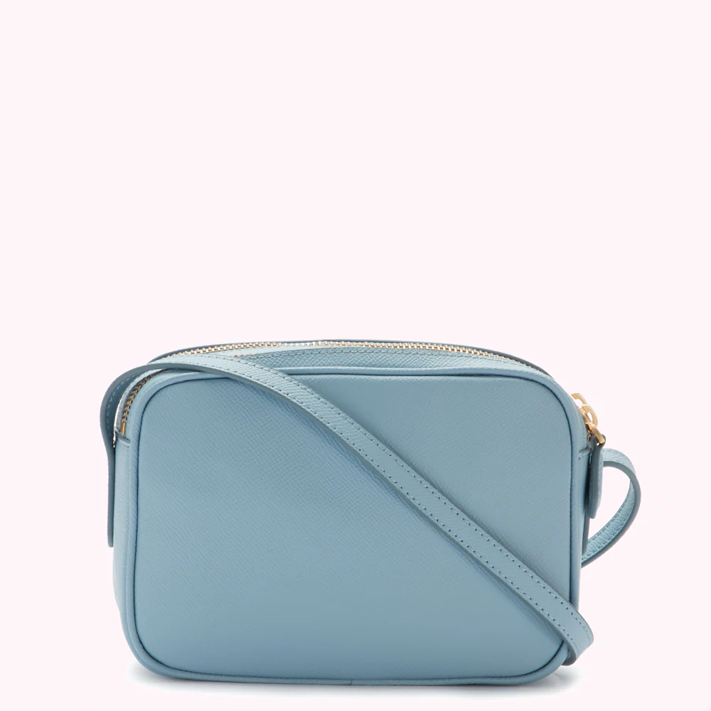 WEDGEWOOD BLUE LEATHER COLE CROSSBODY BAG - Image 3